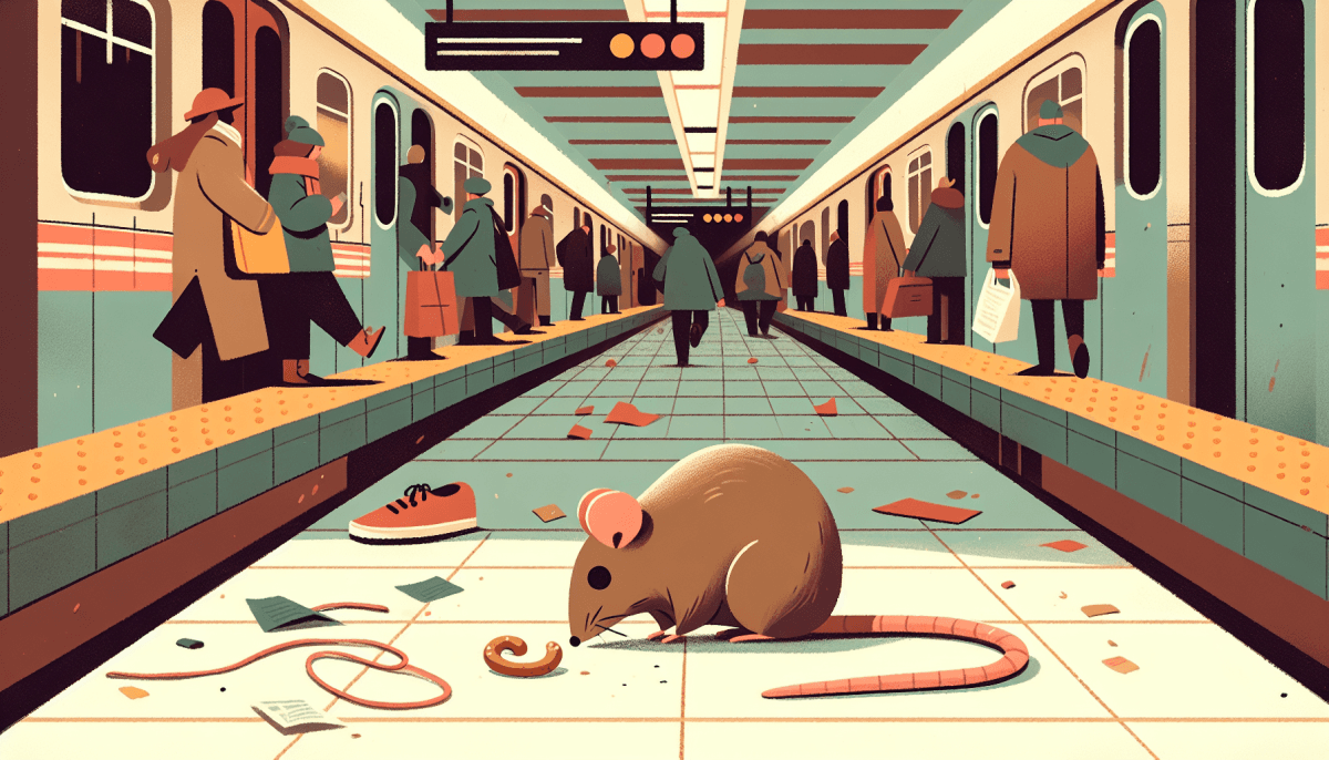 Hero image for a subway rat's diary entry